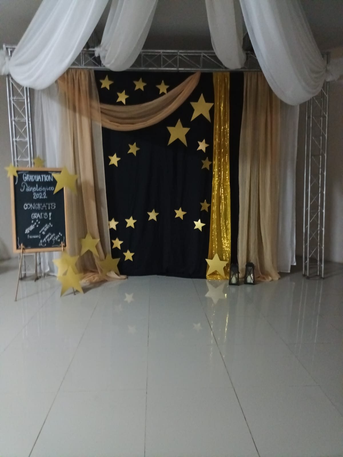 Escenario temático para celebración