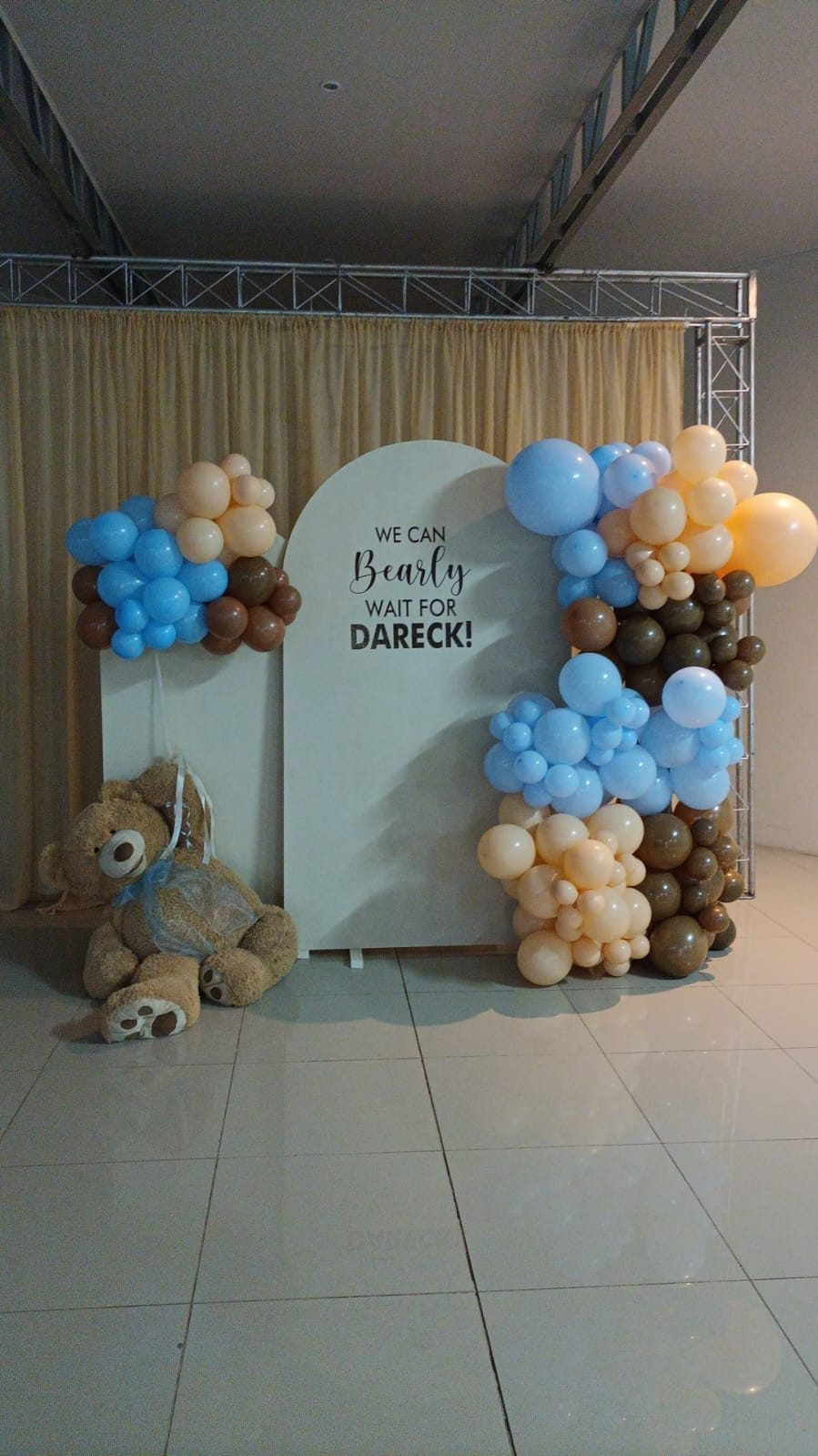 Montaje para baby shower