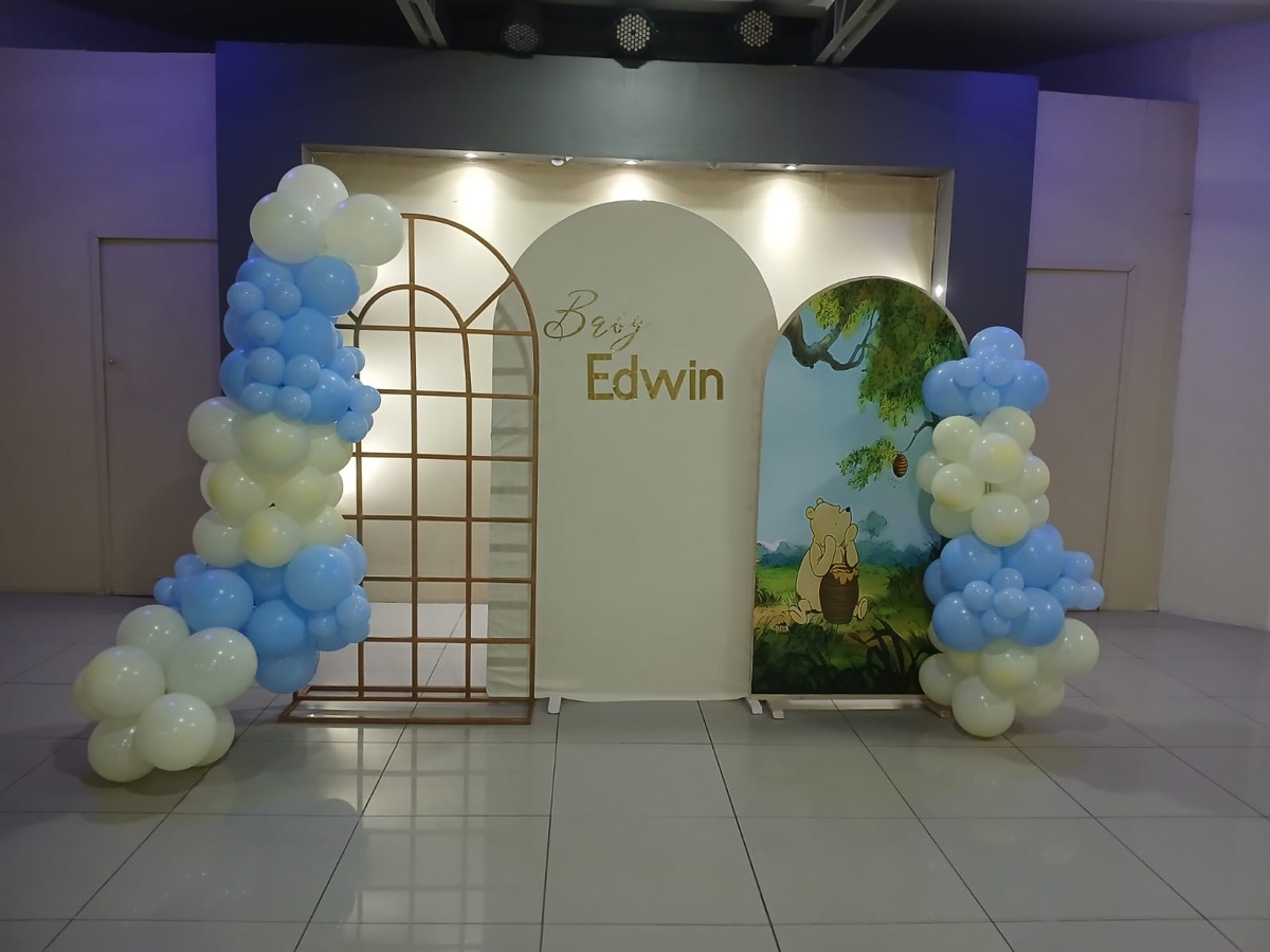 Decoración infantil en tonos azules